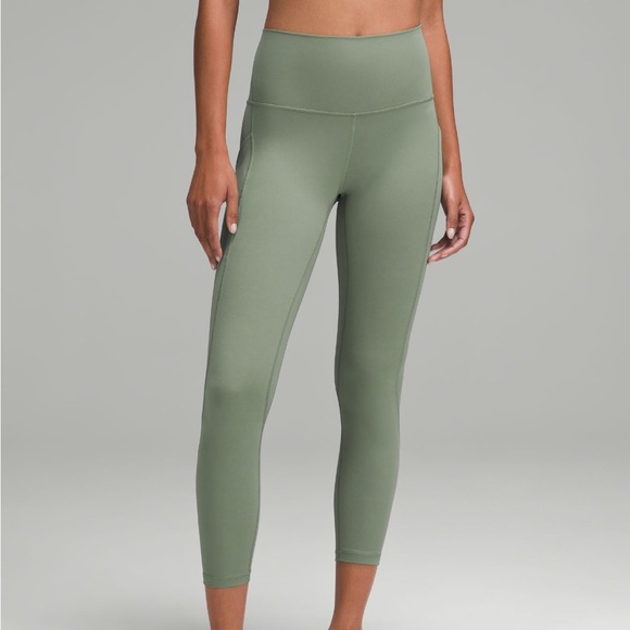 Lululemon align leggings with pockets in grey eucalyptus - Picture 1 of 6